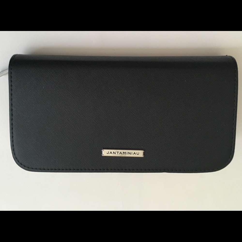 🍍5x15🍍Jantaminiau KLM Checkbook case Blue Navy